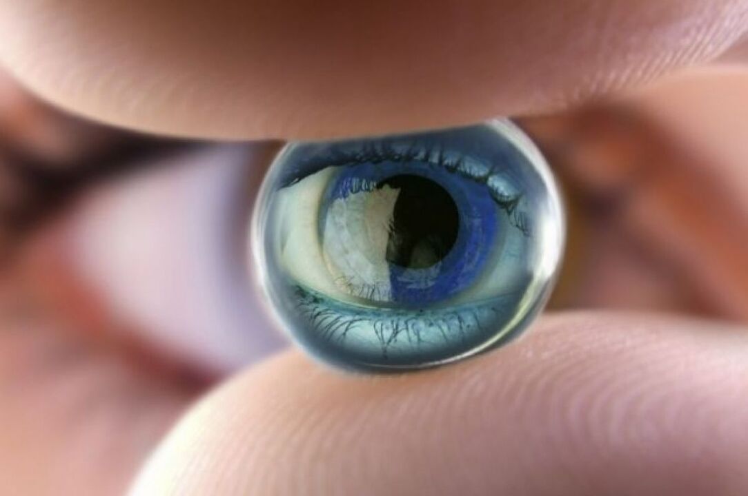 Lentes de contacto visual